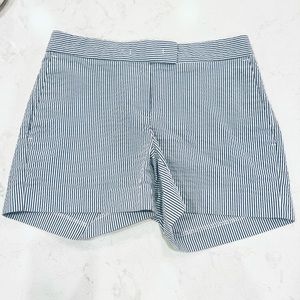 Ann Taylor Seersucker Shorts 0P